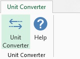 Unit Converter and Excel 2007-2016